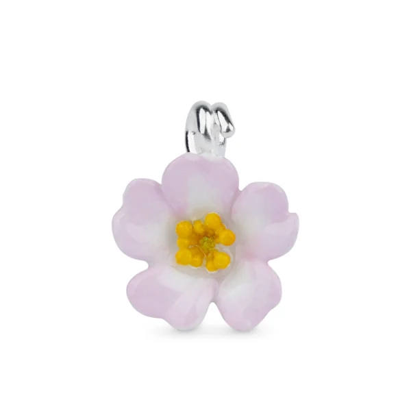 Ciondolo Rosa canina S in argento